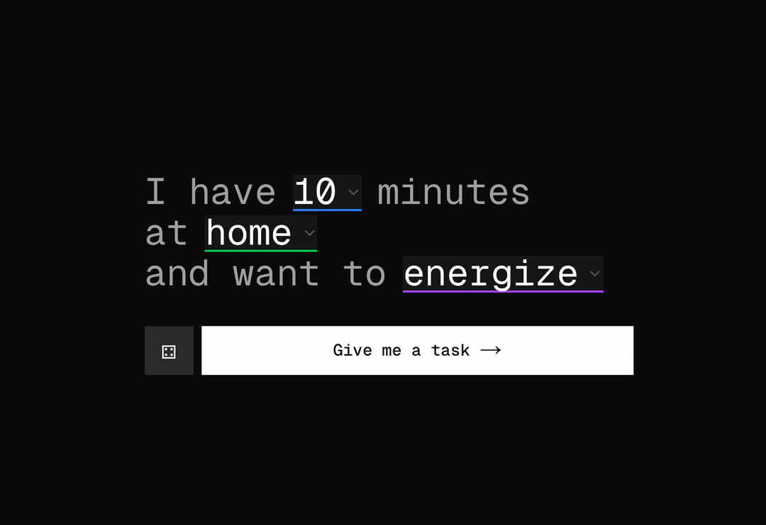 I Have 30 Minutes